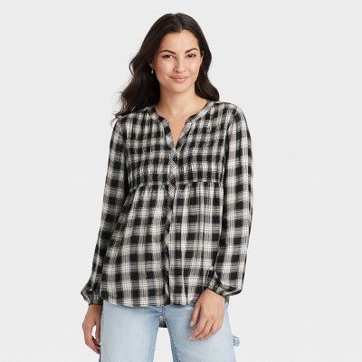 Women's Long Sleeve Button-Down Top - Knox Rose™ | Target