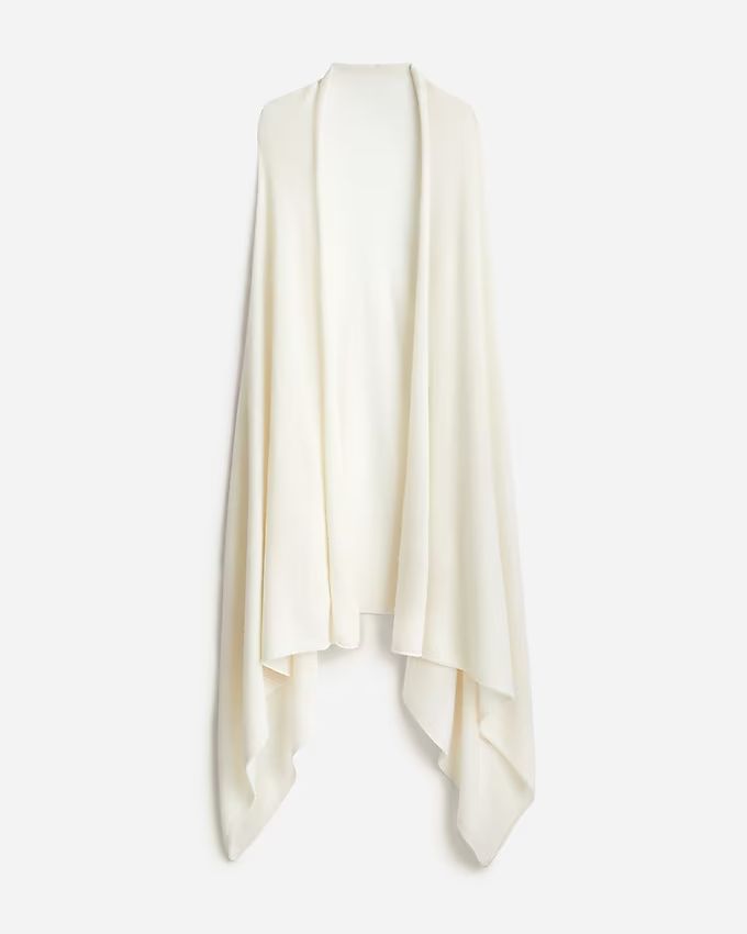 Oversized cashmere wrap | J.Crew US