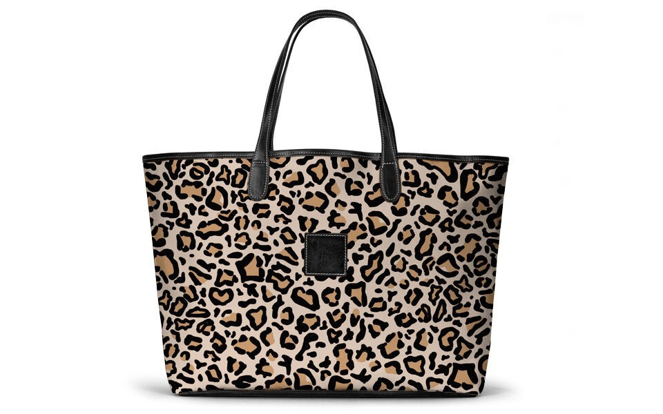 St. Anne Tote - Leather Patch - 160.00 | Barrington Gifts