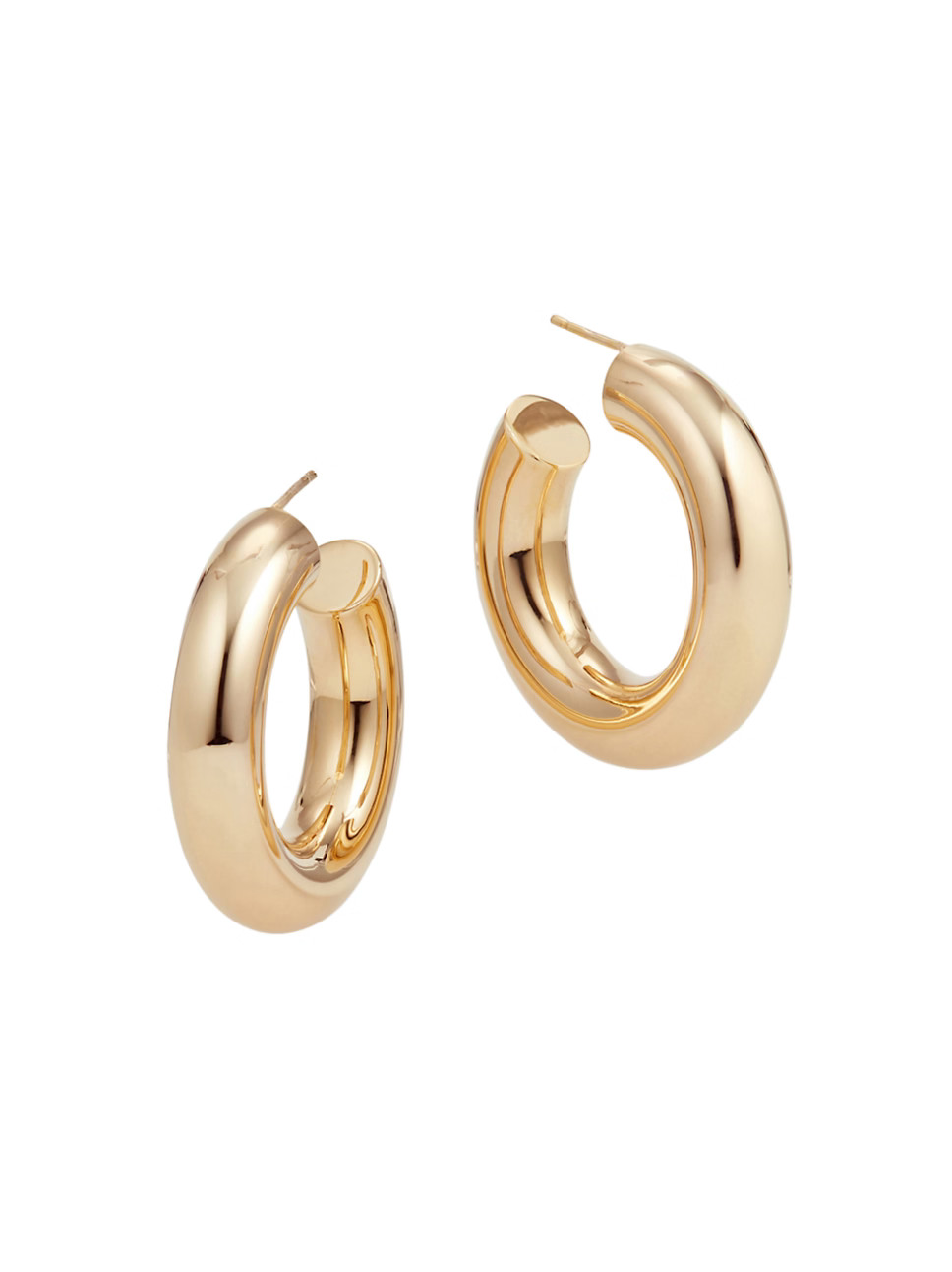 14K Gold Royale Mega Hoop Earrings | Saks Fifth Avenue (UK)