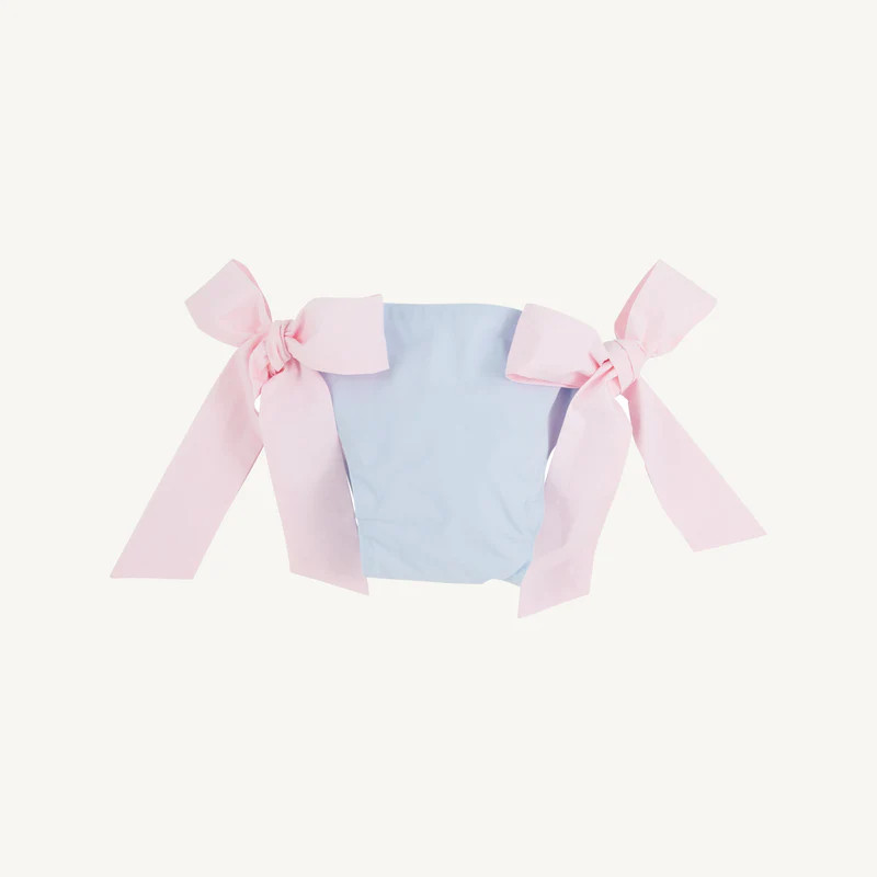 Beverly Bow Bloomer - Buckhead Blue with Palm Beach Pink | The Beaufort Bonnet Company