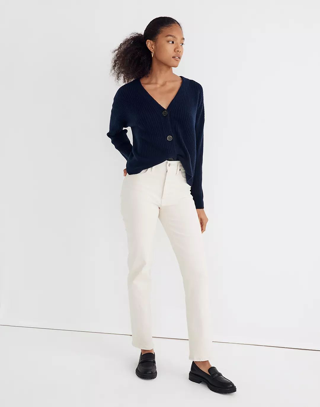 The Perfect Vintage Straight Jean in Vintage Canvas Wash | Madewell