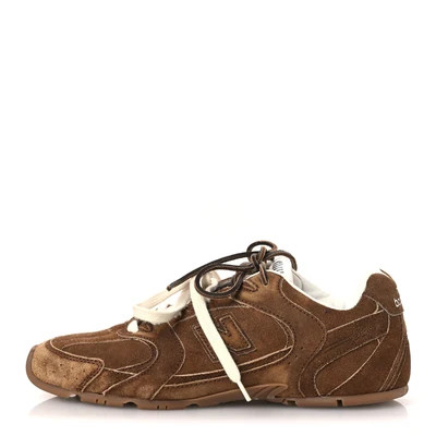 Miu Miu X NEW BALANCE Suede 530 SL Sneakers 38.5 Cinnamon | FASHIONPHILE (US)