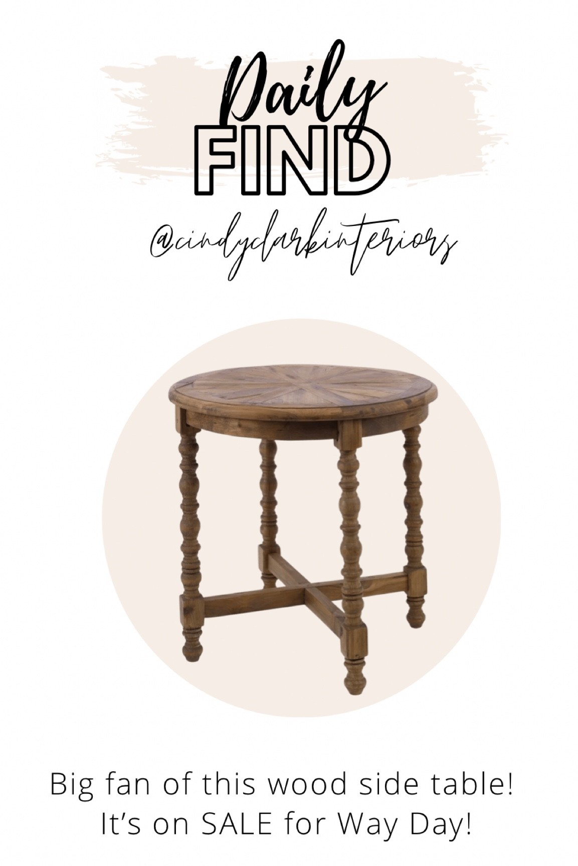 Love the details of this side table! 

#LTKhome