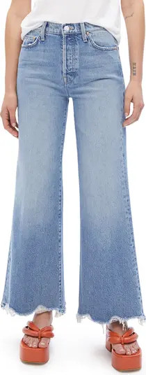 Tomcat Roller High Waist Chew Hem Wide Leg Jeans | Nordstrom