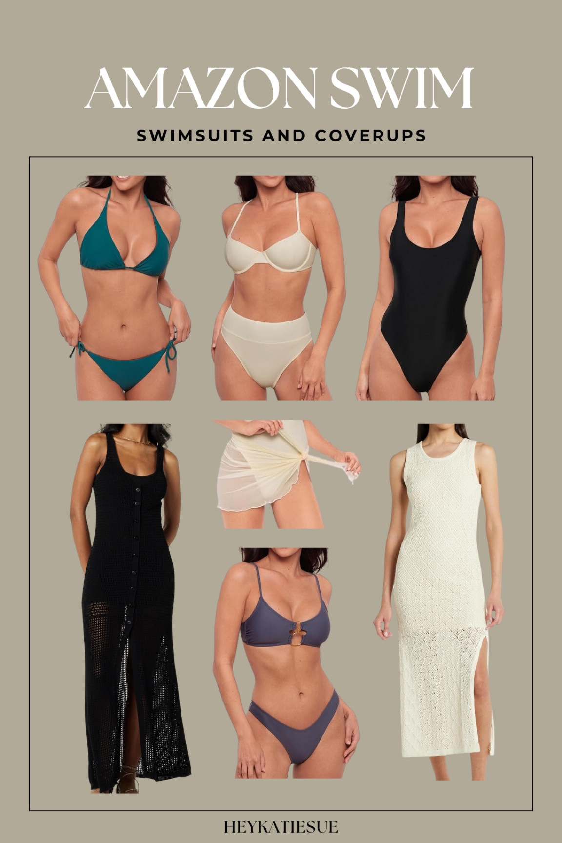 Some if my favorite Amazon swimsuits and coverups!



Summer outfit, swimsuit, swimwear, fitness, pool outfit, beachy, beach outfit, summer essentials, bikini, one piece swimsuit

#LTKSwim #LTKSeasonal #LTKStyleTip