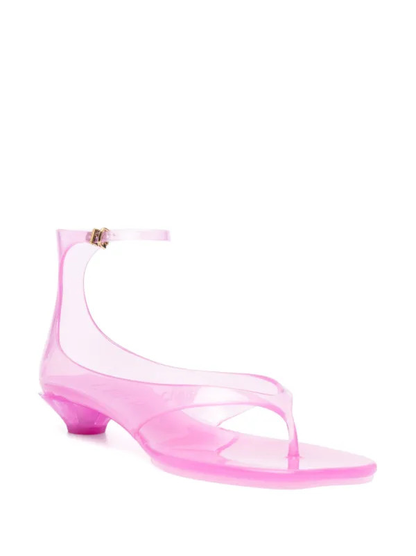 Chloé Jelly Sandals  | Pink | FARFETCH | Farfetch Global