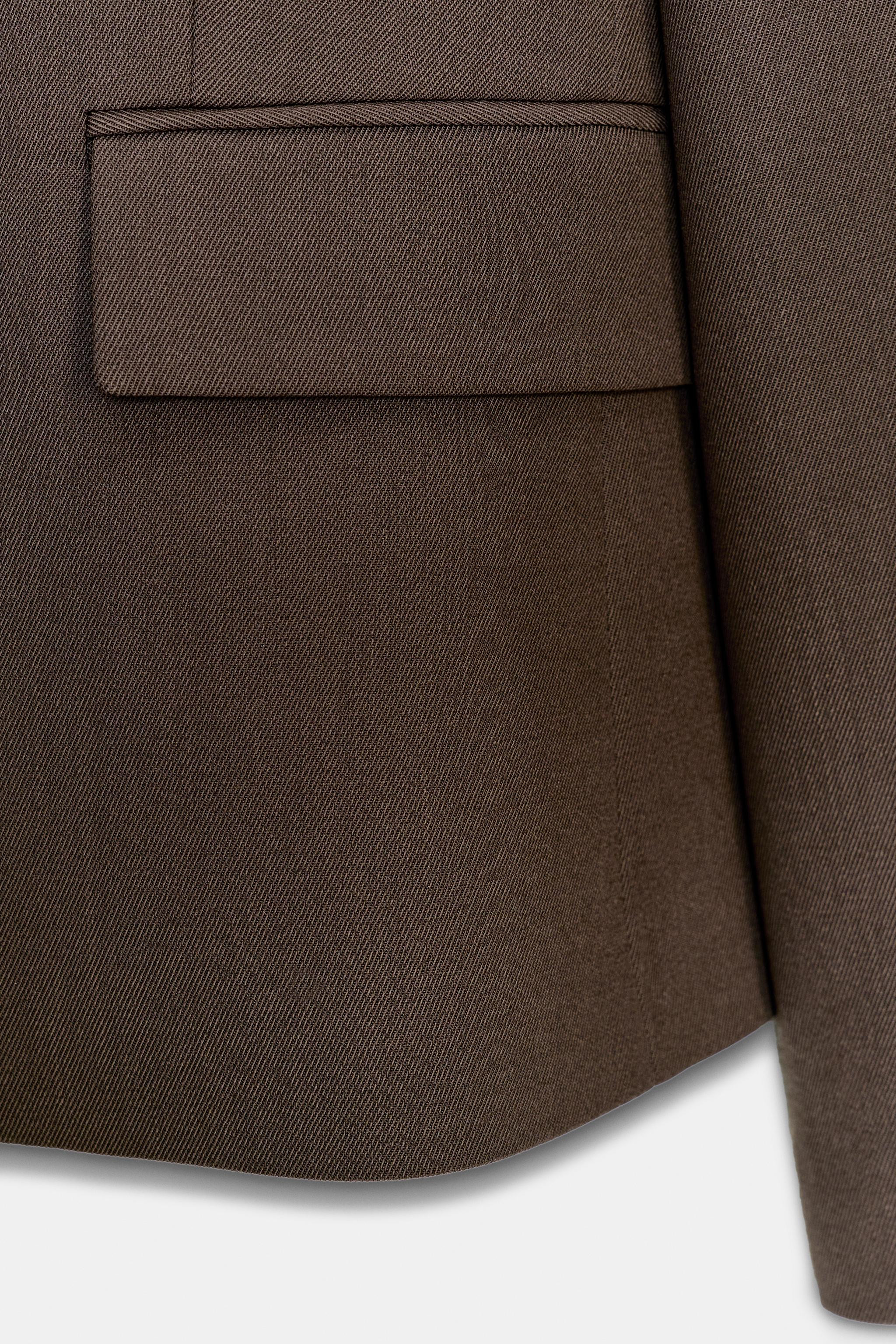 WOOL BLEND BLAZER ZW COLLECTION | Zara US