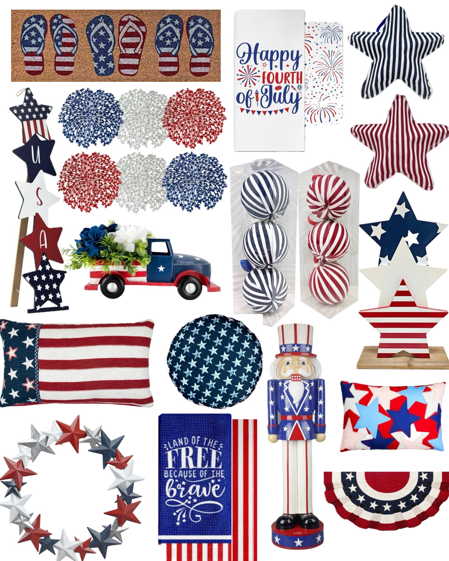 Shop my patriotic home decor picks from At Home! ❤️🤍💙

#LTKSeasonal #LTKHome #LTKParties