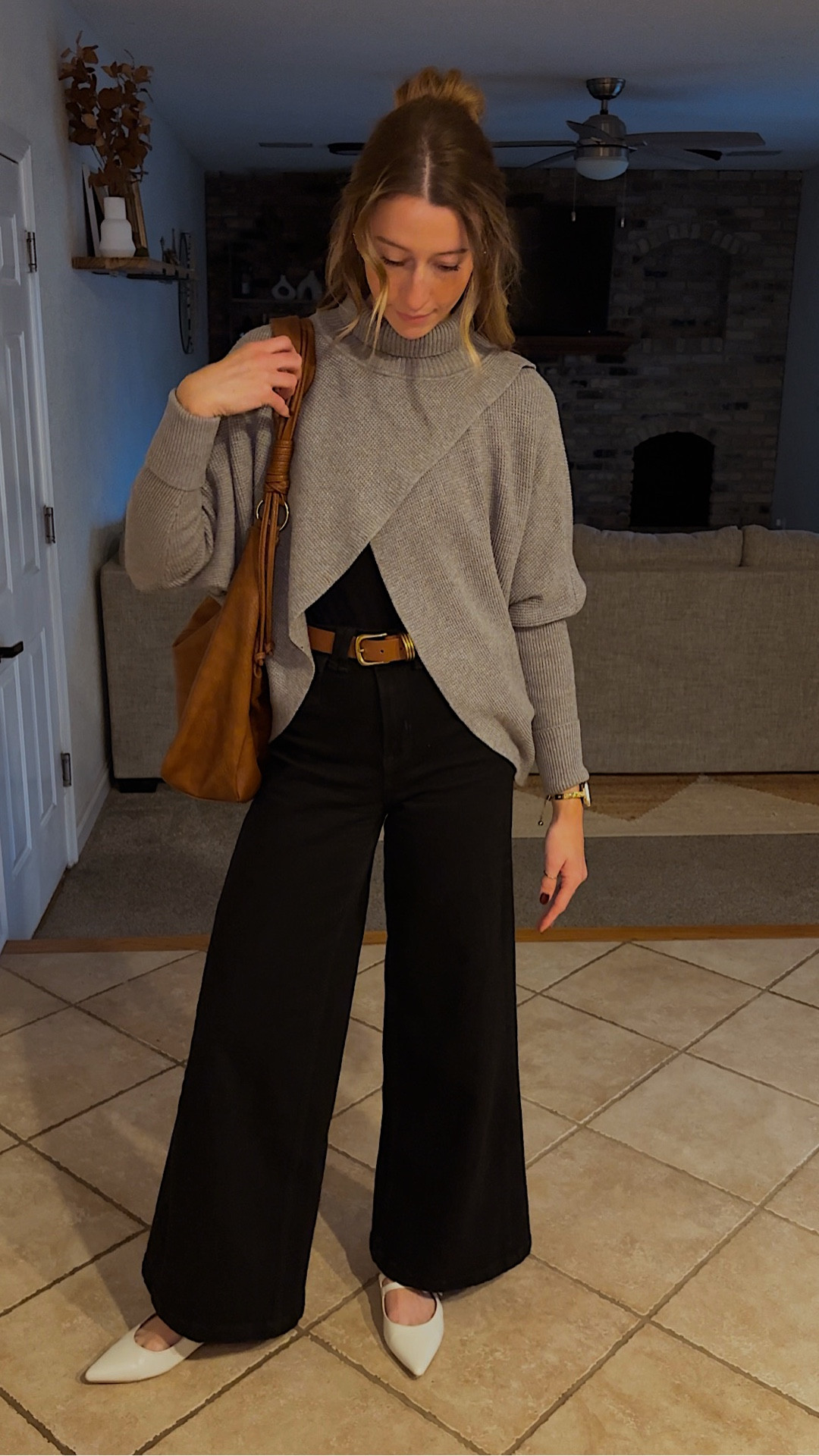 Workwear inspo of the day 🤌🏼
Actual sweater is from Shop Elan & is out of stock :( I tagged a similar one from the brand + an identical one from Amazon! 
Size M ❤️

Womens sweaters, casual chic style, business casual

#LTKootd #LTKWorkwear #LTKSeasonal