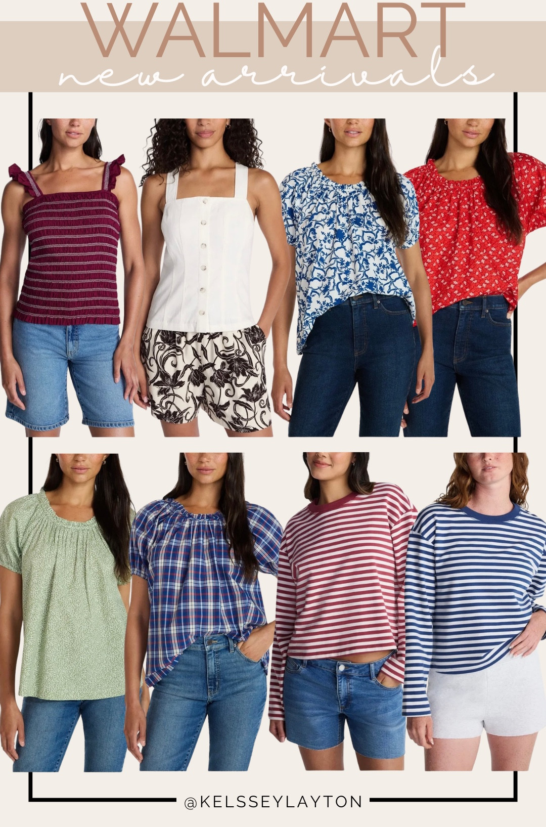 Walmart new arrival, Walmart style, new tops

#LTKootd