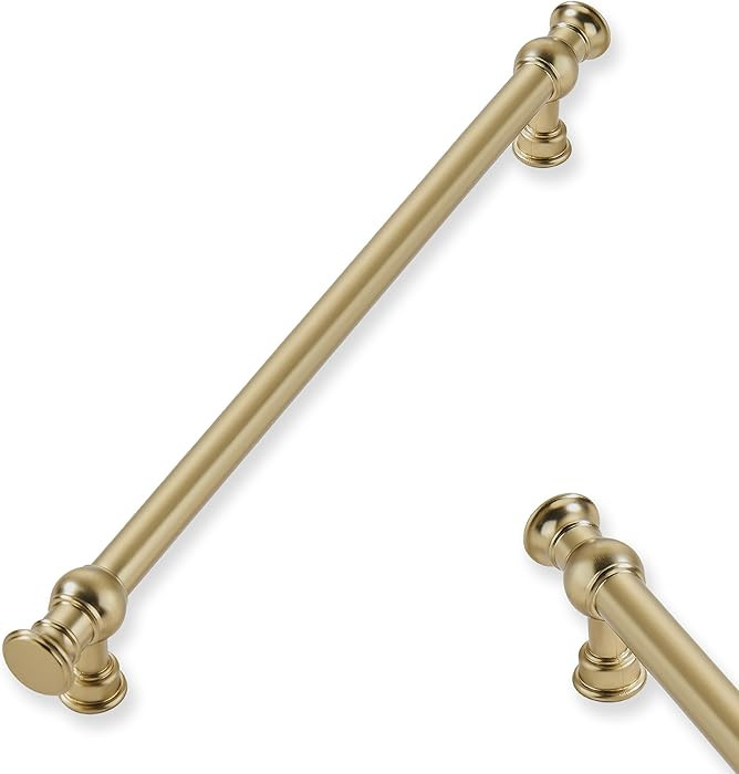 10-Pack 6inch(152mm) Hole Center Champagne Bronze Cabinet Pulls Solid Heavy Duty Kitchen Cabinet ... | Amazon (US)