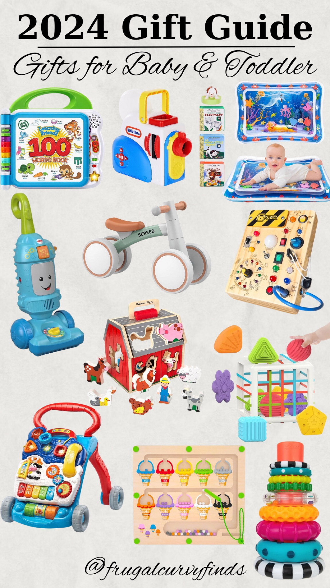 2024 Holiday Gift Guide! Here are some gift ideas for babies and toddlers. All items are available on Amazon.



#LTKBaby #LTKHoliday #LTKGiftGuide