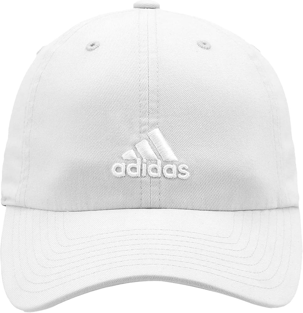 adidas Women's Saturday Cap, White/White, ONE SIZE | Amazon (US)