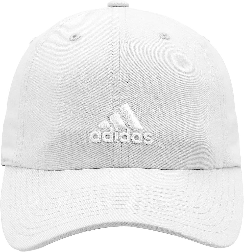 adidas Women's Saturday Cap, White/White, ONE SIZE | Amazon (US)