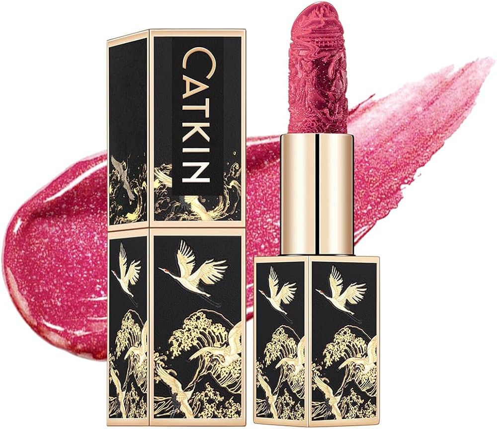 Catkin Moist Lipstick Hydrating High Impact Color Infused with Vitamin E and Avocado Oil Smooth S... | Amazon (US)