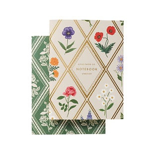 Rifle Paper Co. pocket notebooks, set of two