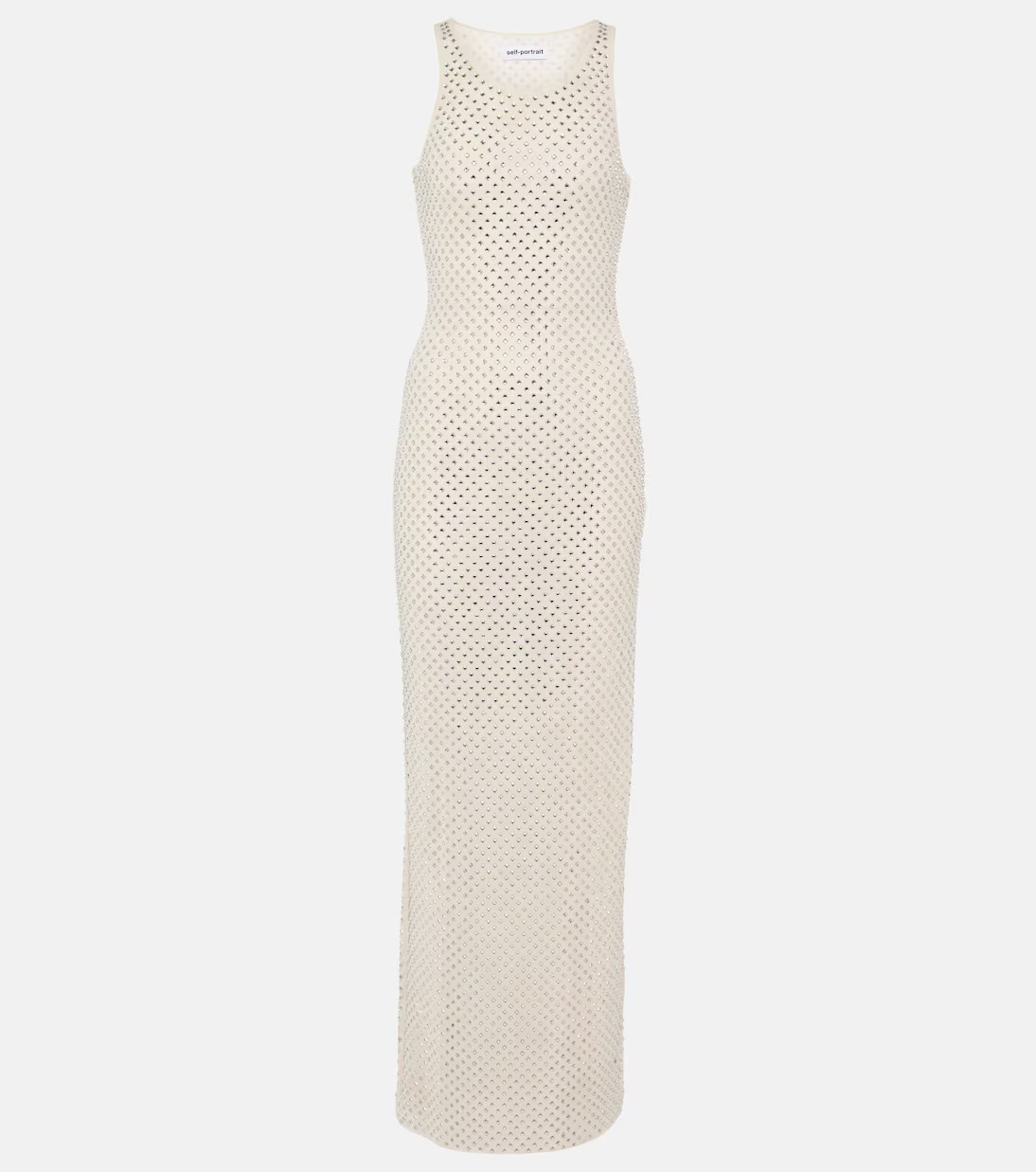 Embellished mesh maxi dress | Mytheresa (INTL)