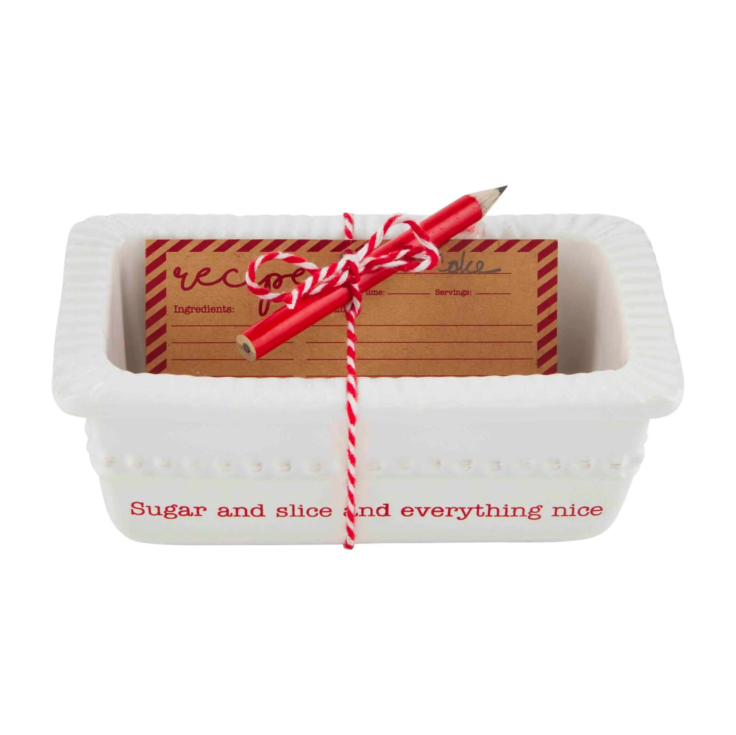 Sugar and slice holiday mini loaf set | Mud Pie (US)