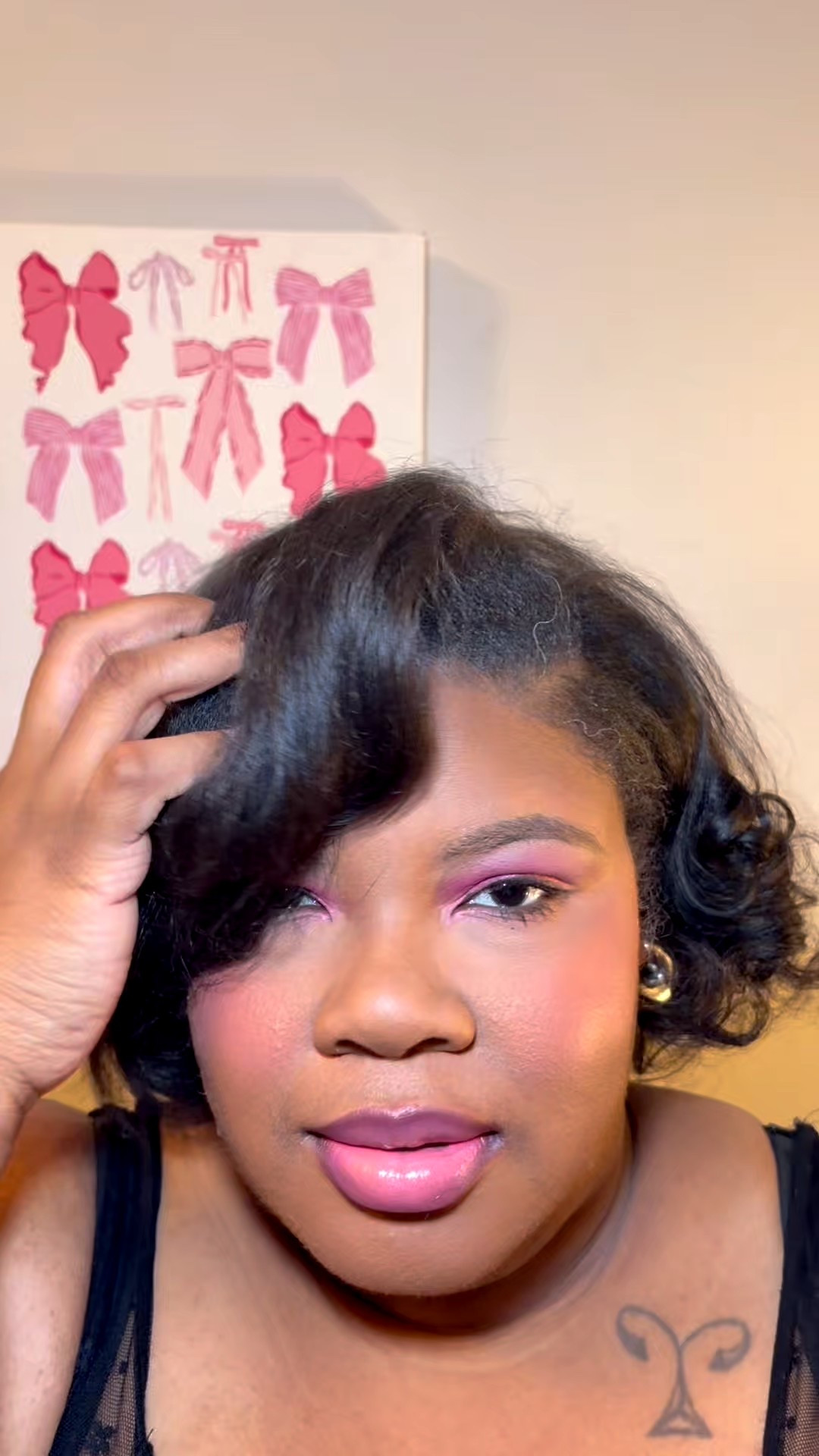 Valentines Day Makeup 🩷✨🎀💕

#LTKSeasonal #LTKValentine #LTKBeauty