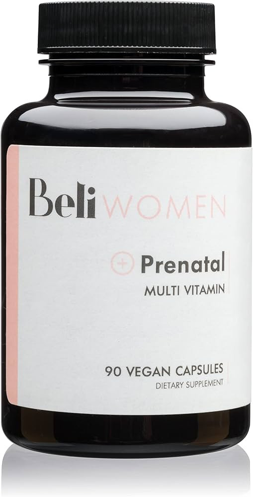 Beli Women Prenatal Multivitamin, for All Stages of Pregnancy, Supports Egg Quality and Fertility... | Amazon (US)