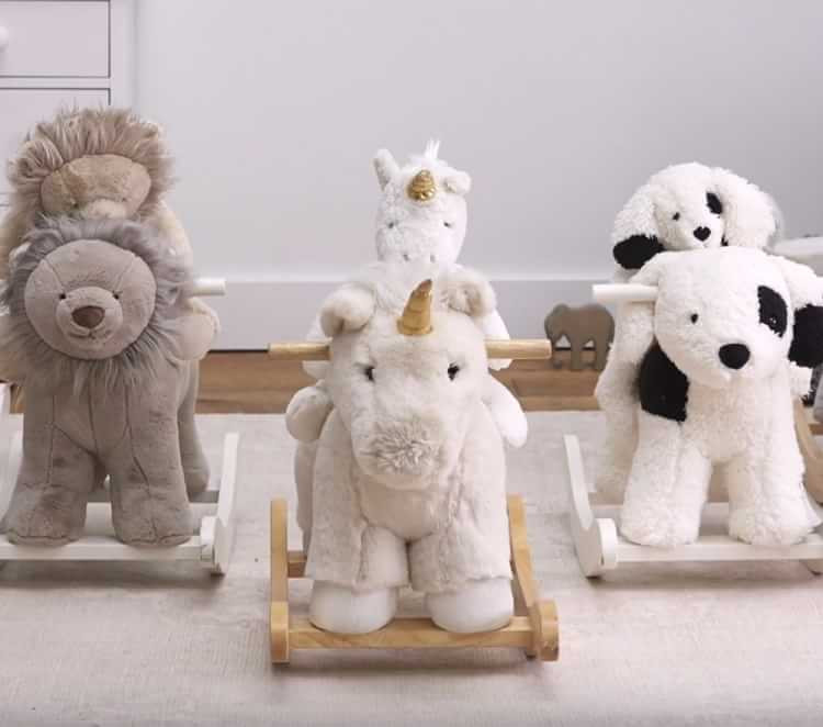 Elephant Plush Nursery Rocker | Pottery Barn Kids