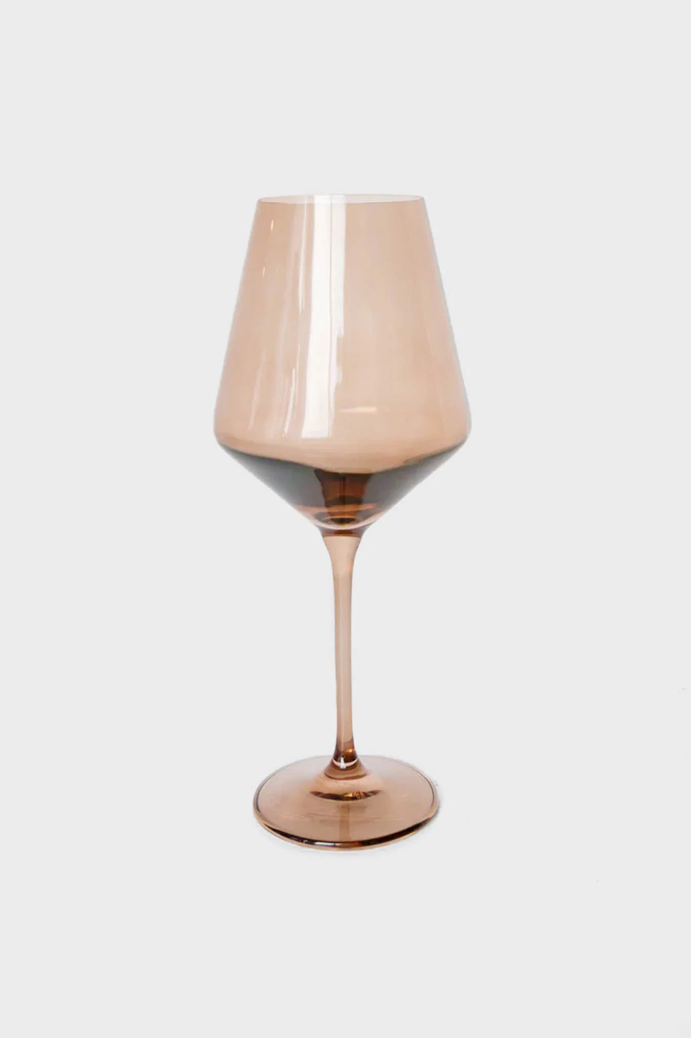 Amber Smoke Stemmed Glasses Set of 6 | Tuckernuck (US)