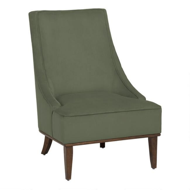 Velvet Slope Arm Seth Upholstered Chair
							var ensTmplname="Velvet Slope Arm Seth Upholstered... | World Market