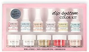 Kiara Sky Dipping Powders Essentials Kit. Complete and Easy-To-Use Powder Manicure Dipping Kit. | Amazon (US)