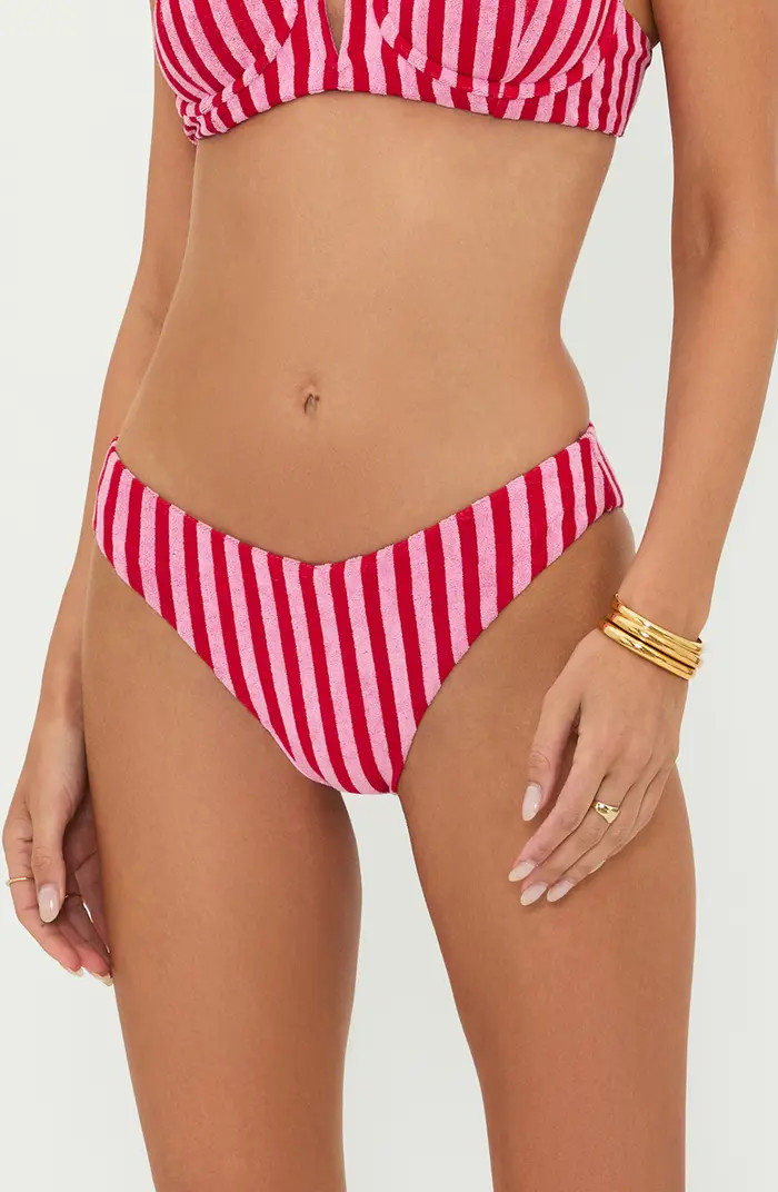 Beach Riot Vanessa High Cut Bikini Bottoms | Nordstrom | Nordstrom