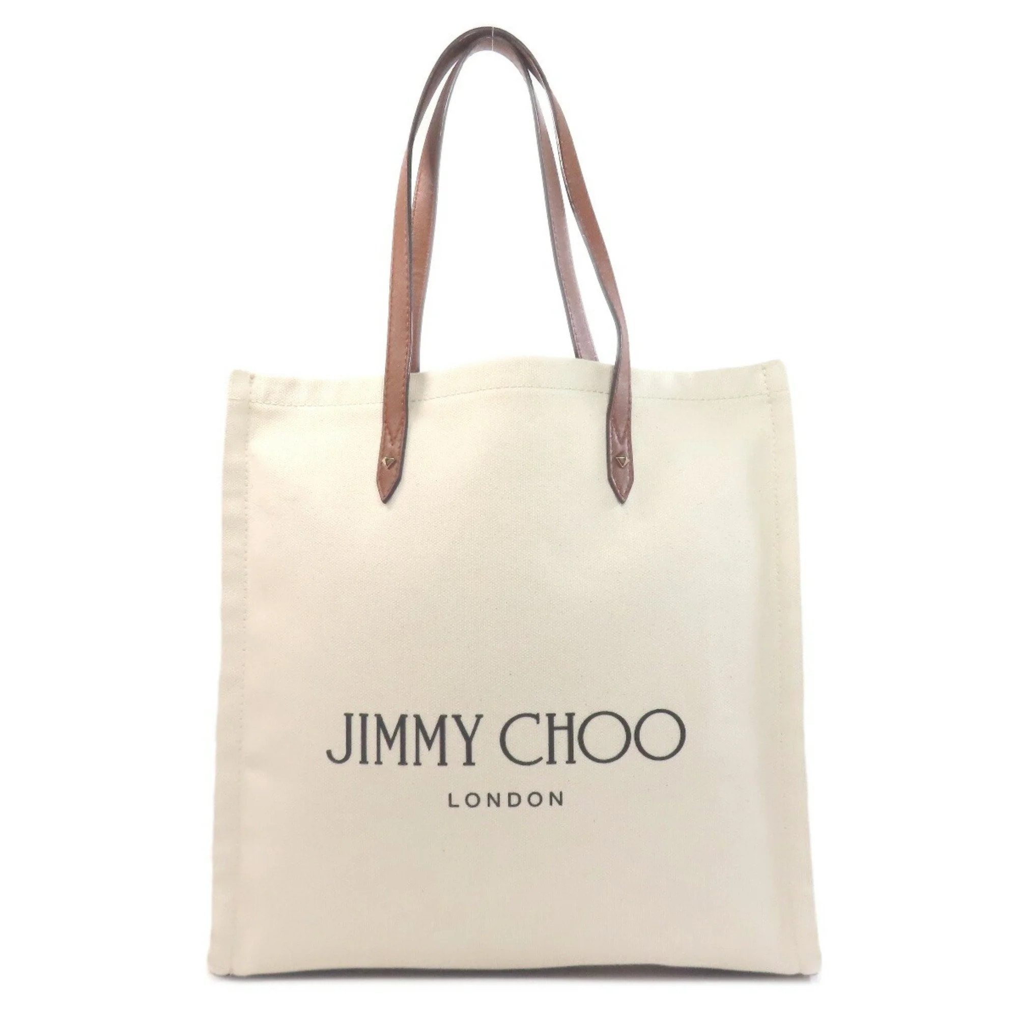 Jimmy Choo Canvas Tote Bag (Pre-Owned) | Shop Simon