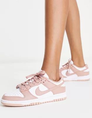 Nike Dunk Low sneakers in rose pink | ASOS (Global)