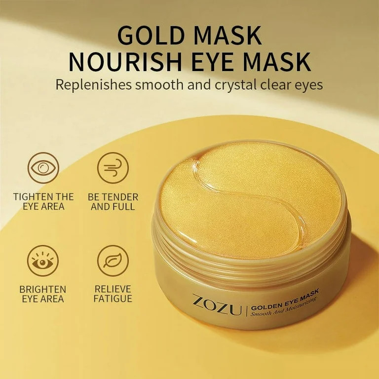 Bilqis Zozu Gold Eye Mask Hydrating Eye Mask Patch | Walmart (US)