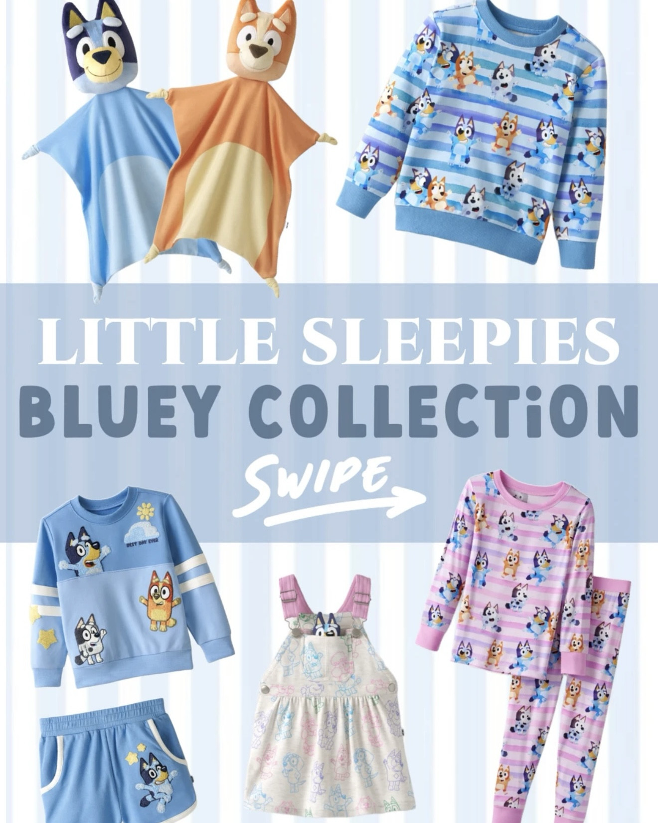 #Bluey #Bingo #NewArrivals #NewFinds #LittleSleepies #Pajamas #Kids #Toddler #Baby #Mens #Womens #Outfits #BoyMom #GirlMom #DisneyFinds #DisneyMerch #MomLife 

#LTKKids #LTKmomlife #LTKBaby