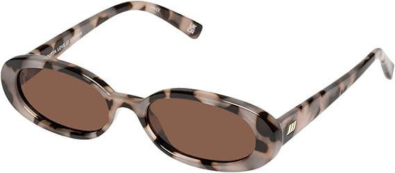 Le Specs Outta Love Women's Sunglasses Oval Frame Shape with High UV Protection | Amazon (UK)