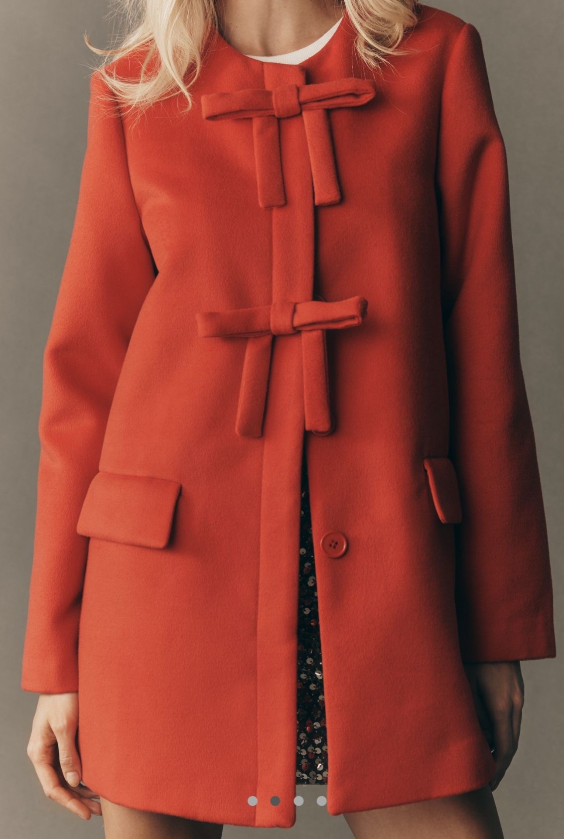 Holiday bow coat!

#LTKHoliday #LTKOver40 #LTKCyberWeek