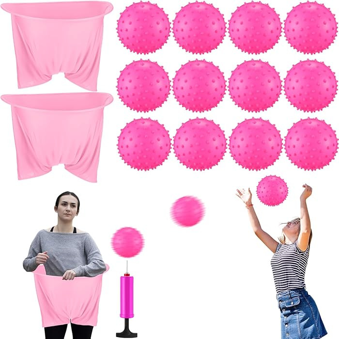 Vinsot 15 Pcs Gender Reveal Games Bridal Shower Games Included 3 Large Diaper with 12 Inflatable ... | Amazon (US)