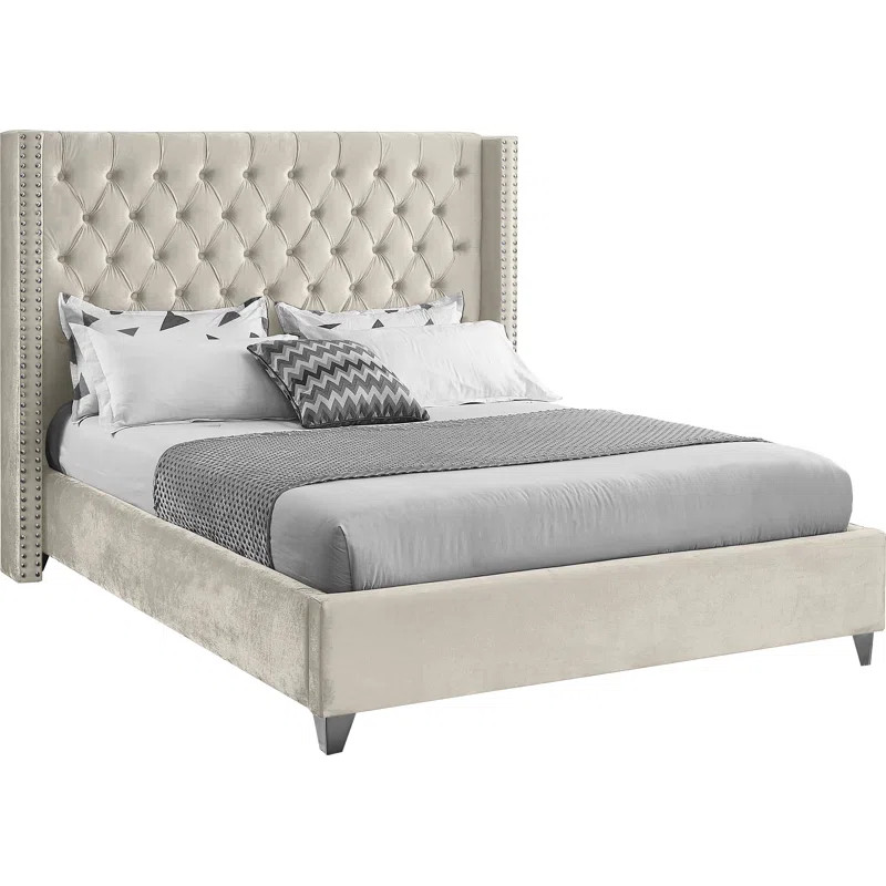 Joclynn Tufted Upholstered Low Profile Platform Bed | Wayfair North America