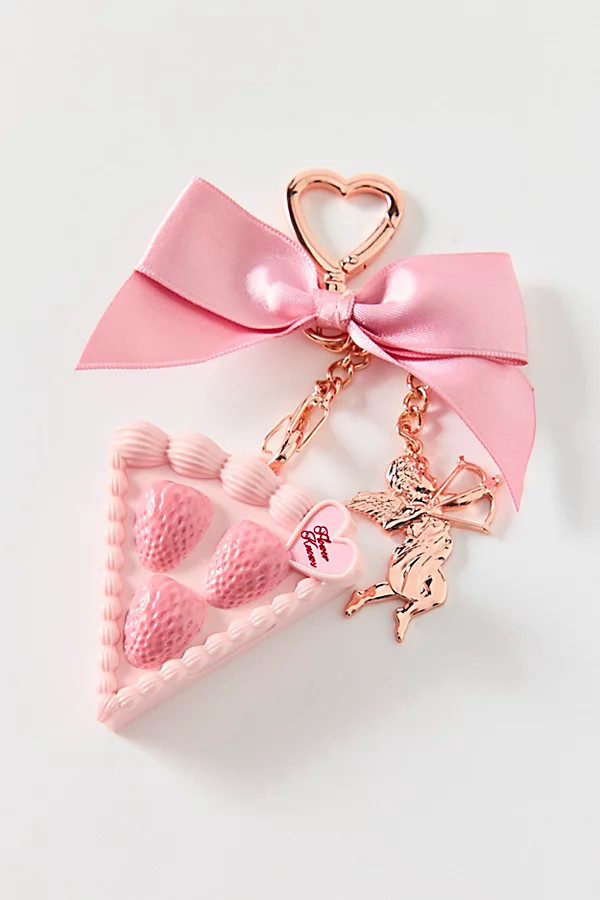 Flower Knows UO Exclusive Strawberry Cupid Solid Perfume Keychain in Lychee Bouquet at Urban Outfitters | Urban Outfitters (US and RoW)