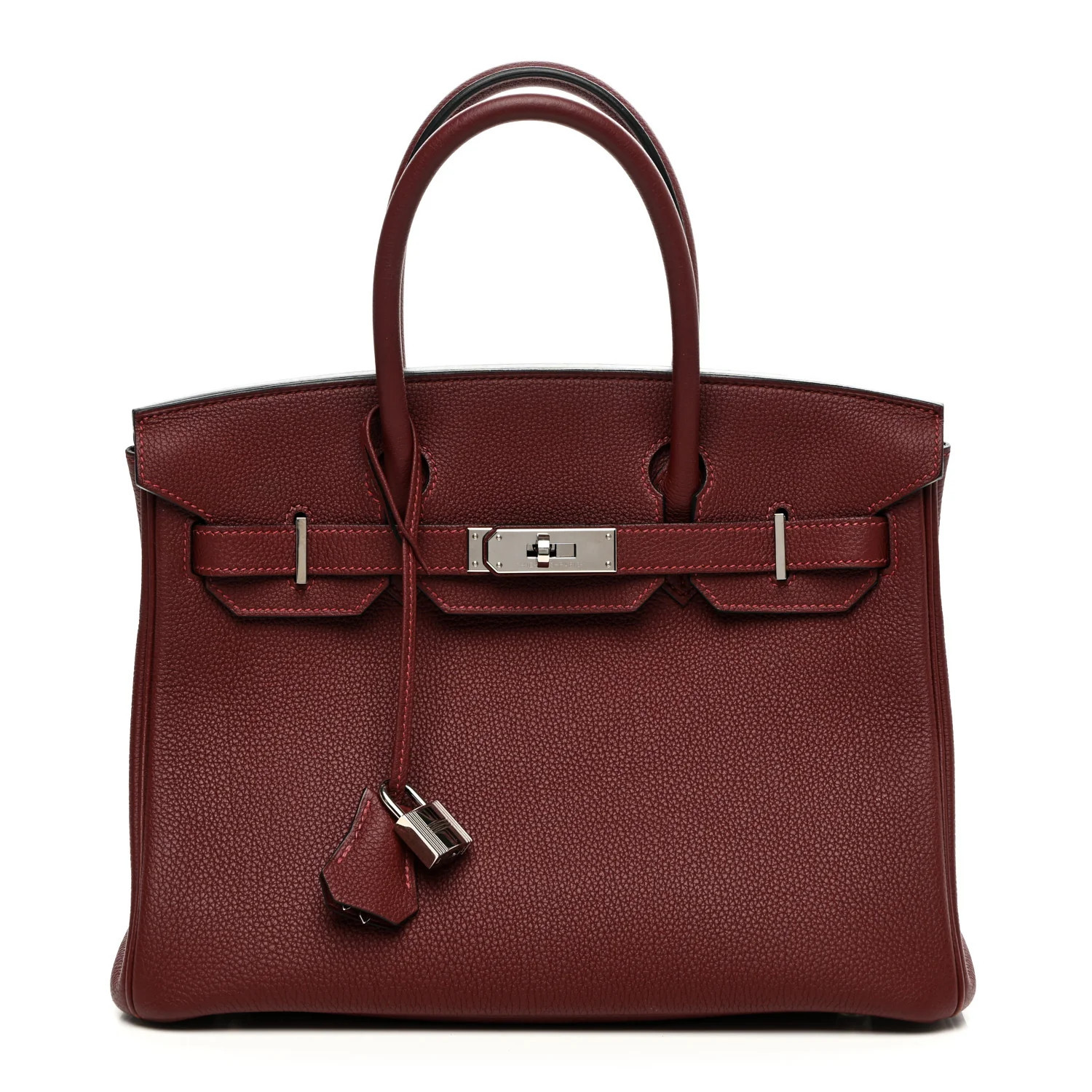 Hermes Togo Birkin 30 Rouge H 1762157 | FASHIONPHILE (US)