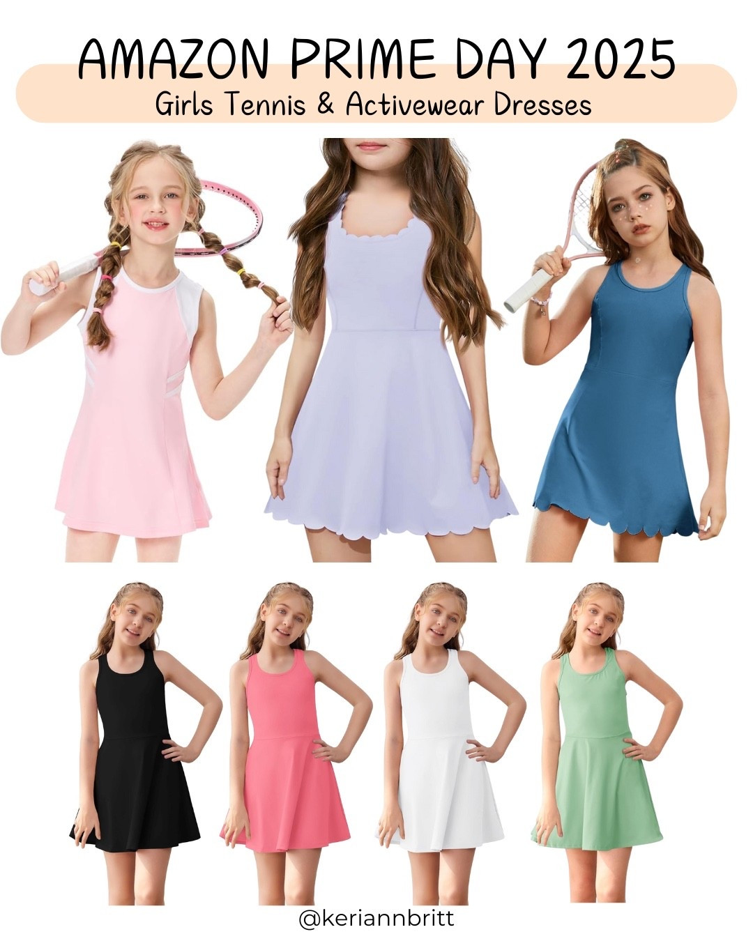 Amazon Prime Day 2025 - Girls Tennis Dresses

#LTKActive #LTKKids #LTKSaleAlert