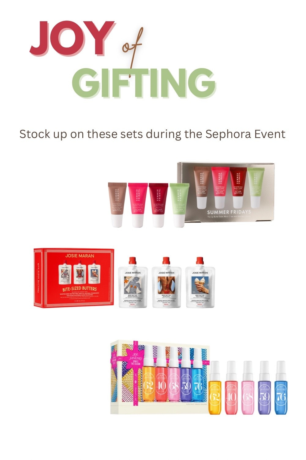 Sharing a few values sets current on sale at Sephora. Great gifts for teens and young women. 

#LTKSaleAlert
