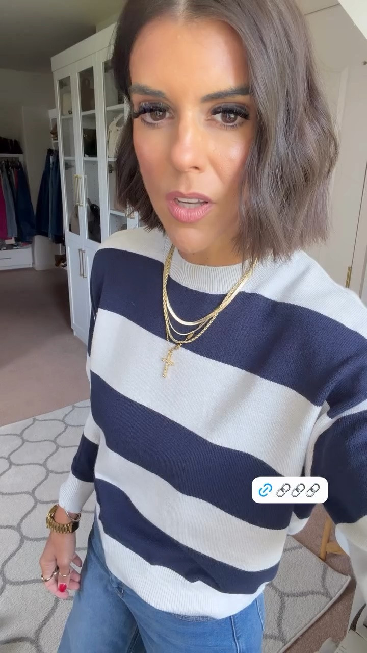 Size xs in Walmart sweater and jeans

#LTKdayinmylife #LTKmomlife #LTKgrwm