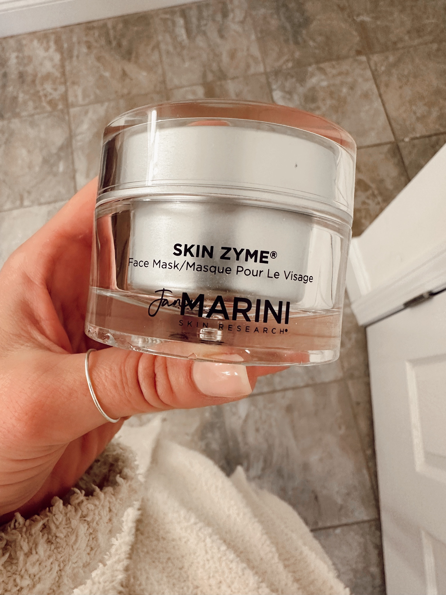 Pretty certain this is the holy grail of face masks! If you want smoother texture, less redness and imperfections, this Jan Marini Skin Zyme is my new go-to🙌🏻

#LTKbeauty #LTKover40