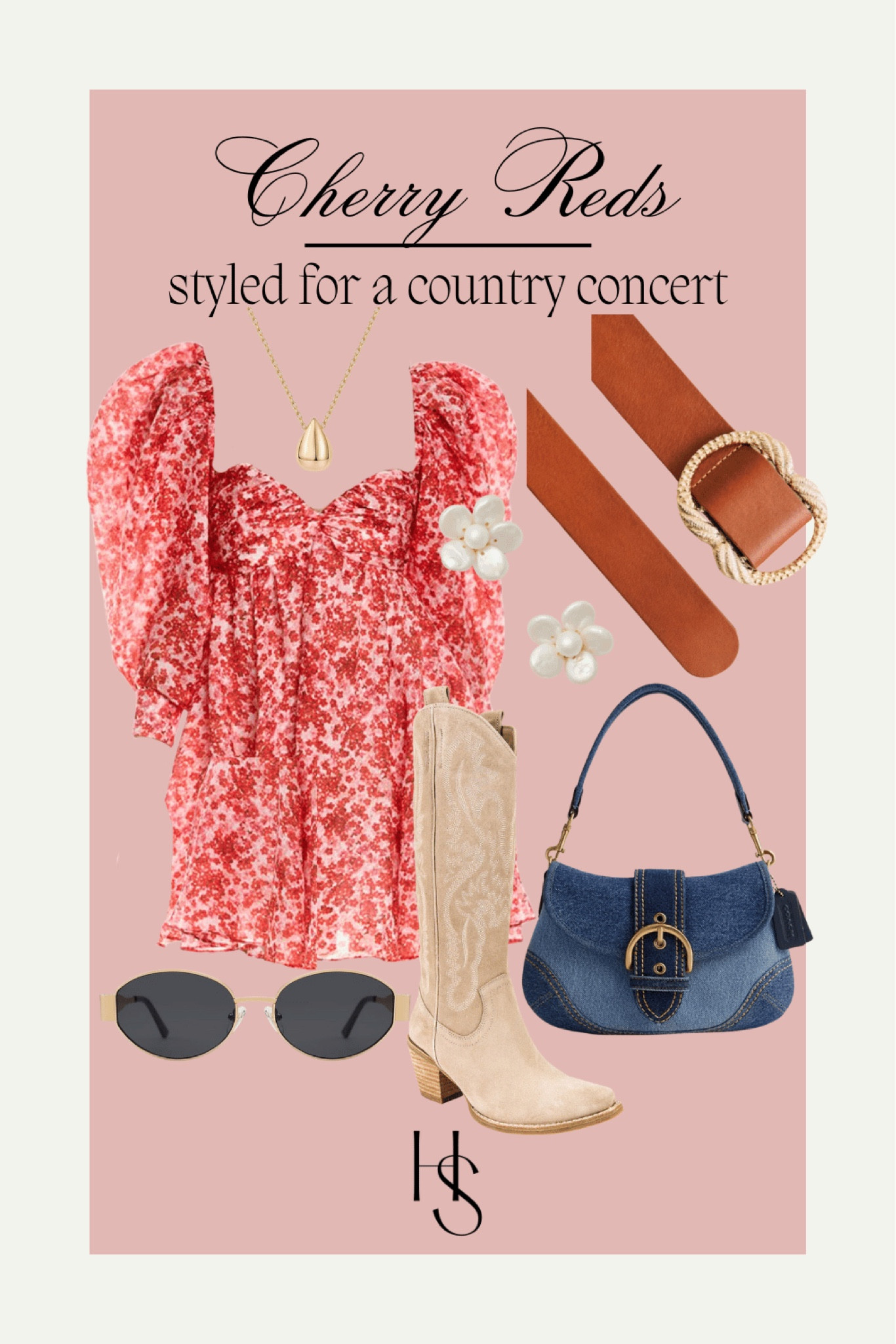 This cherry red dress would be such a cute for any country concert outfit or for a festival. If the babydoll structure isn’t for you, add a belt to highlight your waist. 

#LTKshoecrush #LTKparties #LTKstyletip