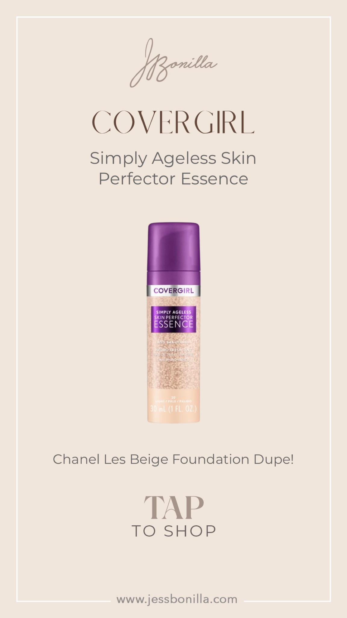 Chanel Les Beige Foundation Dupe! 

#LTKGiftGuide #LTKbeauty #LTKfindsunder50