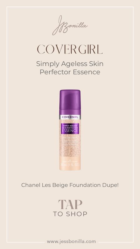 Chanel Les Beige Foundation Dupe! 

#LTKGiftGuide #LTKbeauty #LTKfindsunder50