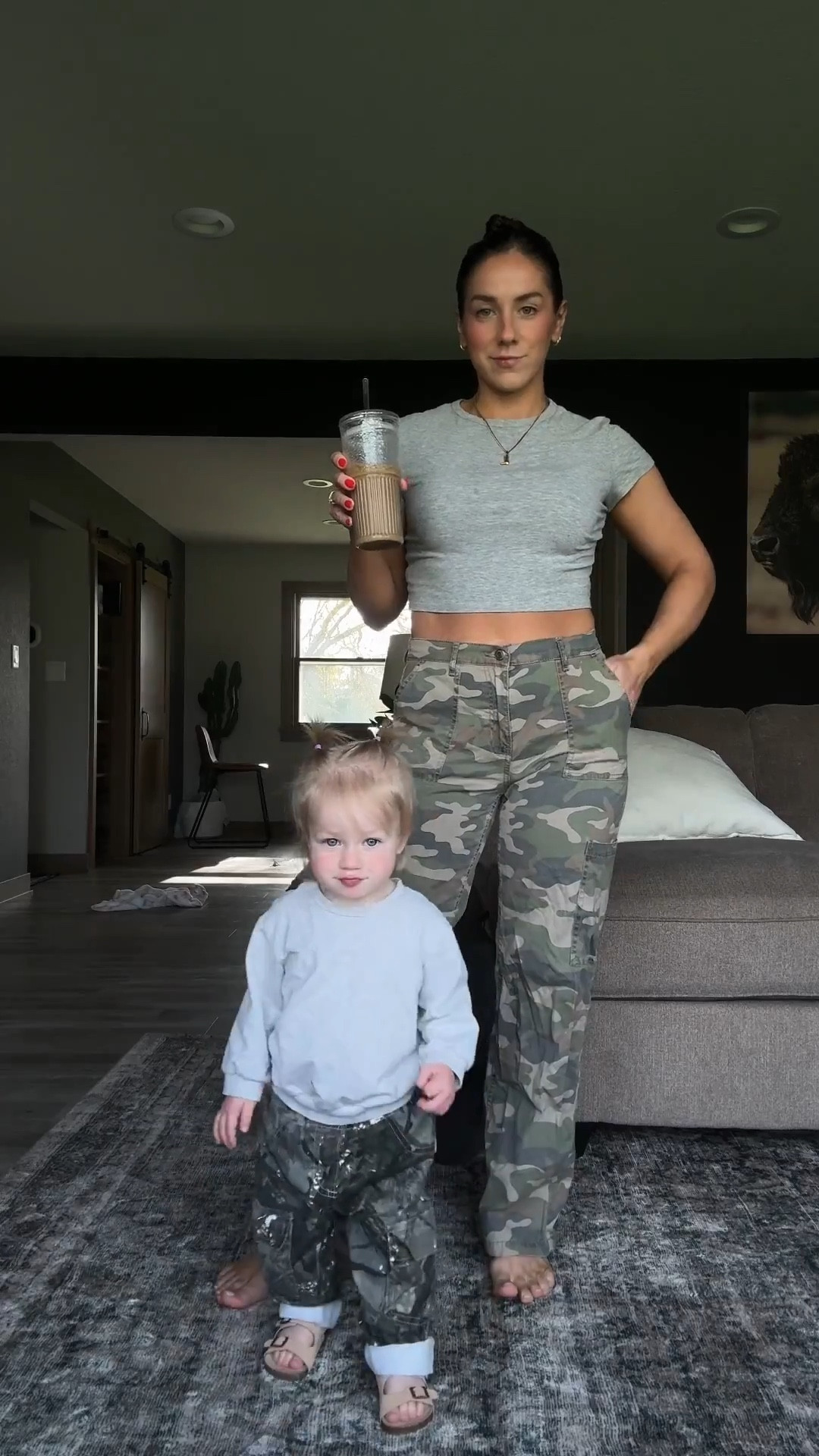 Mommy & me outfit of the day! We’re so excited for warm weather! 
Camo cargo pants, toddler girl outfit, mom and daughter matching outfit, tomboy outfit, grunge outfit, casual spring outfit idea, Target pants

#LTKStyleTip #LTKBaby