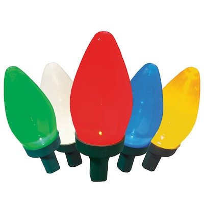 GE Energy Smart 100 -Count 66-ft Multicolor LED Plug-In Christmas String Lights | Lowe's