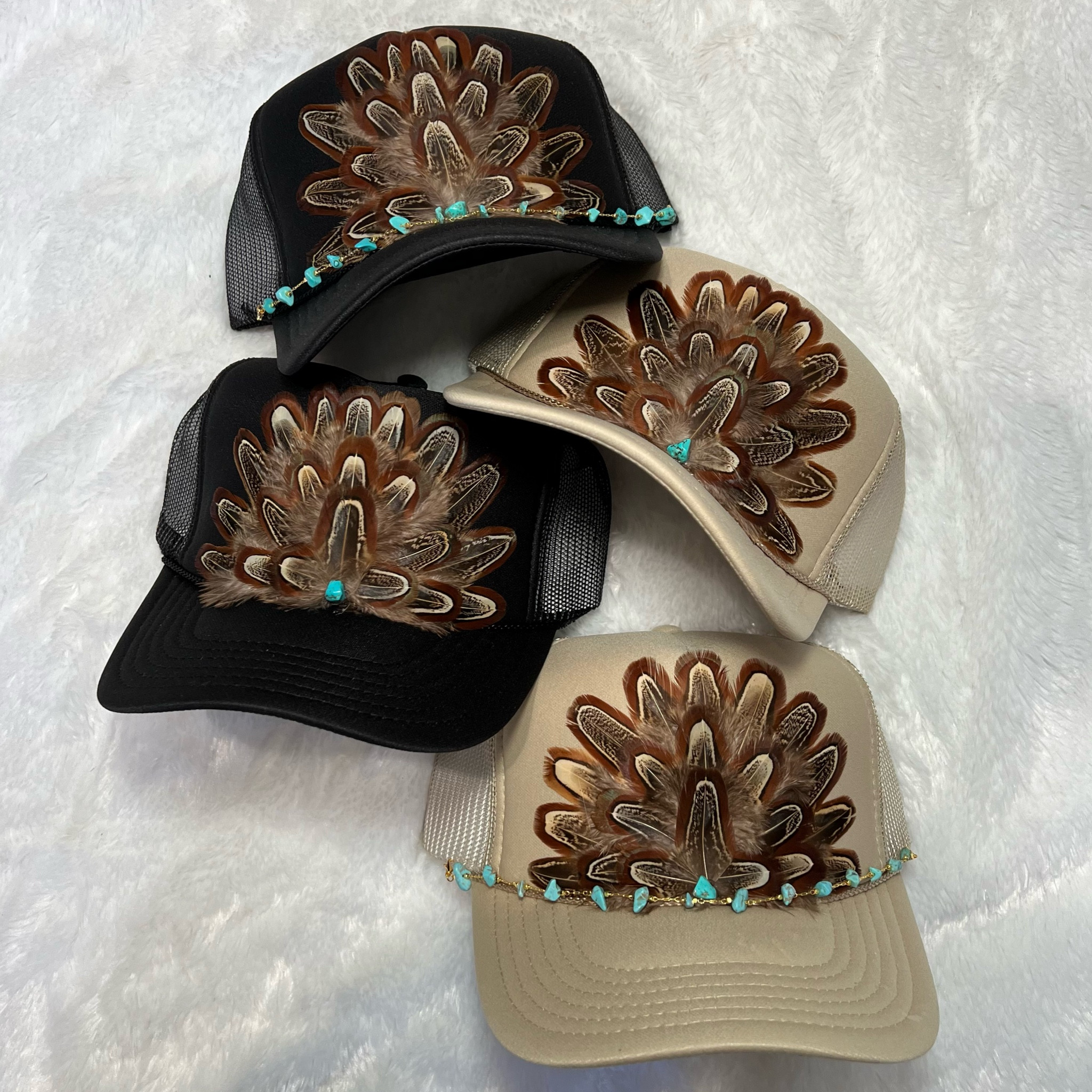 feather trucker hats 🦄

#LTKswim #LTKFestival #LTKparties